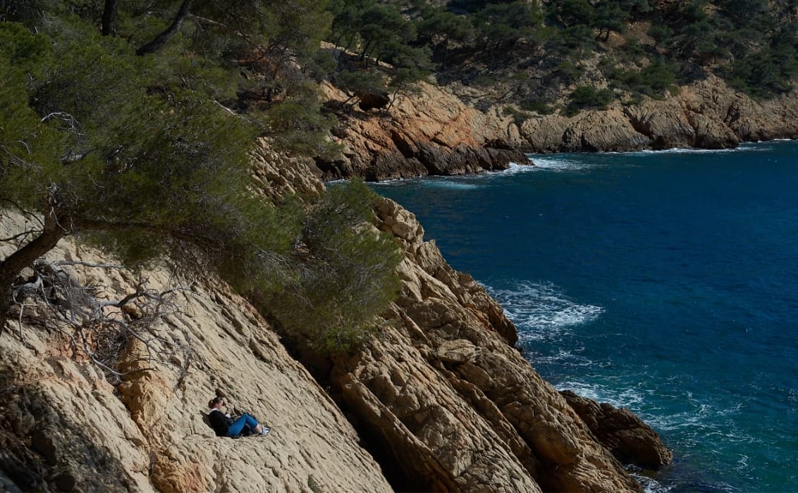 Calanques de Marseille vues depuis la mer