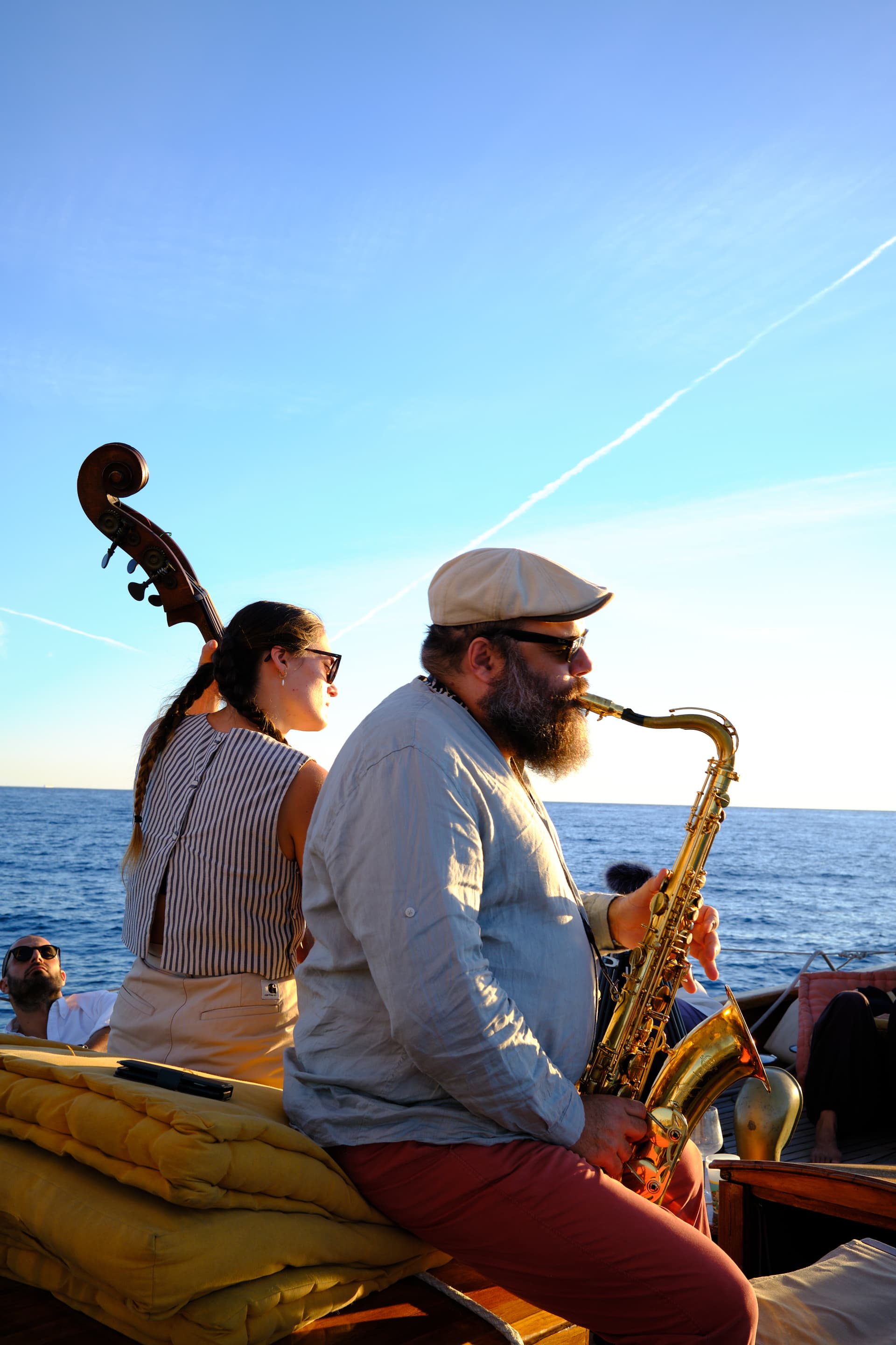 Evasion musicale — concert privé en mer