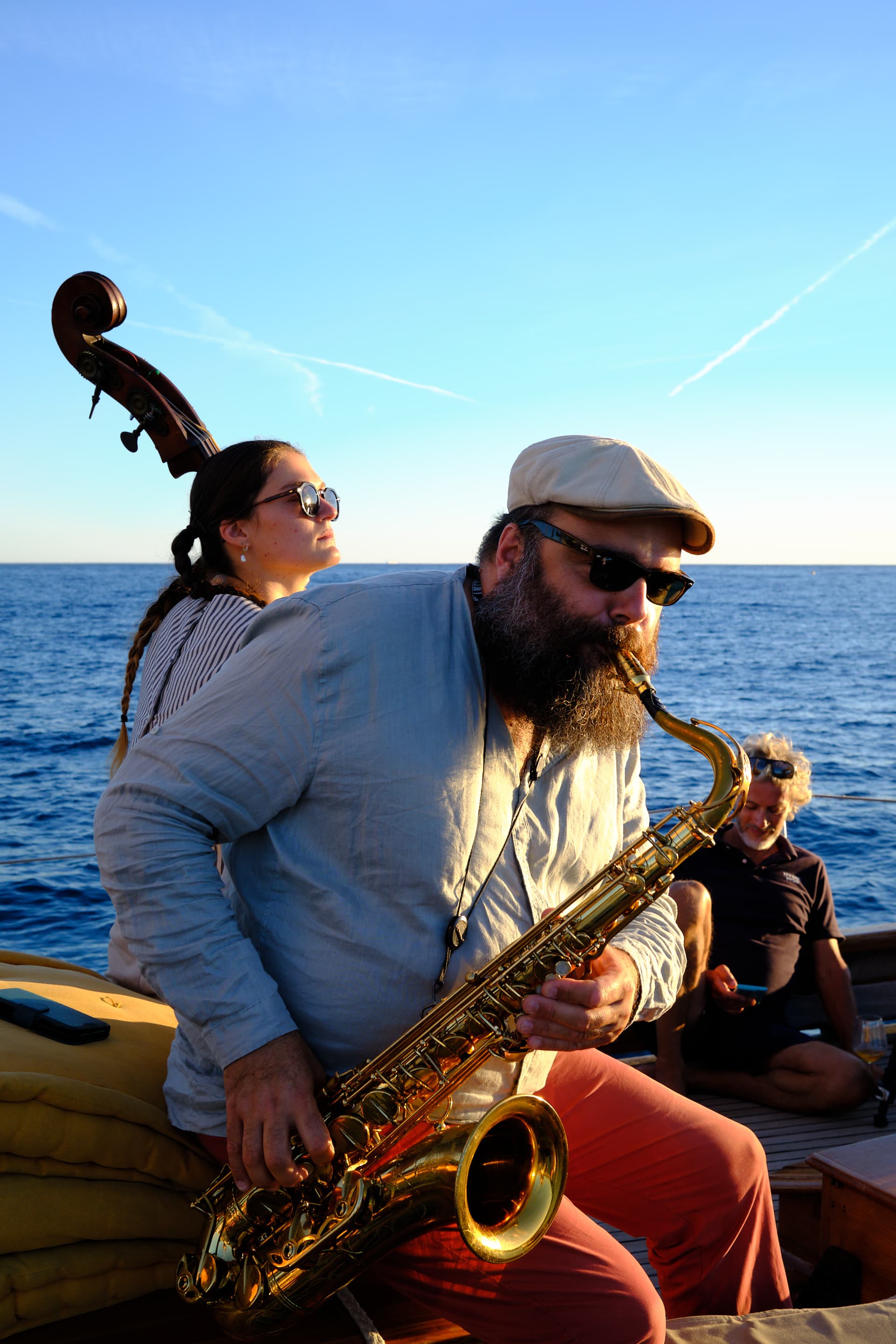 Evasion musicale — concert privé en mer