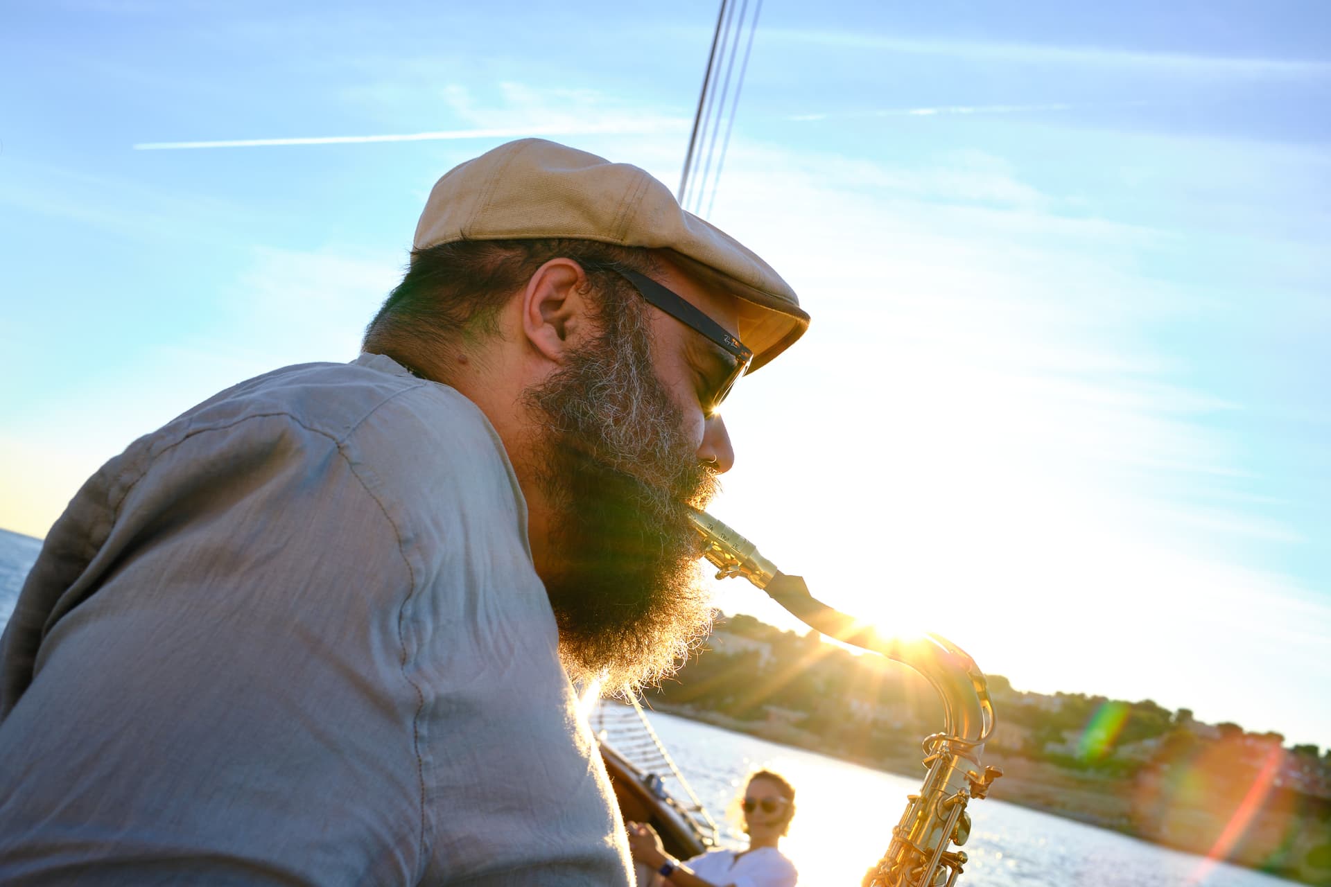 Evasion musicale — concert privé en mer